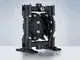 Bomba neumática de doble diafragma de aluminio de 1/2”