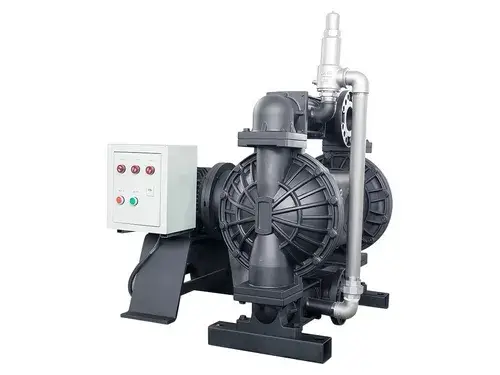 Bomba eléctrica de diafragma con cuerpo de aluminio de 3”