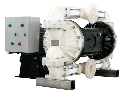 Bomba eléctrica de doble diafragma de PVDF de 3”