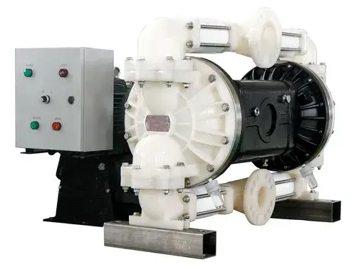 Bomba eléctrica de doble diafragma de PVDF de 3”