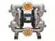 Bomba AODD de acero inoxidable de 3”